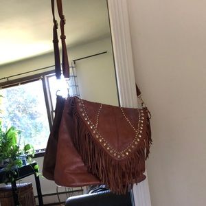 Boho/ western fringe bag